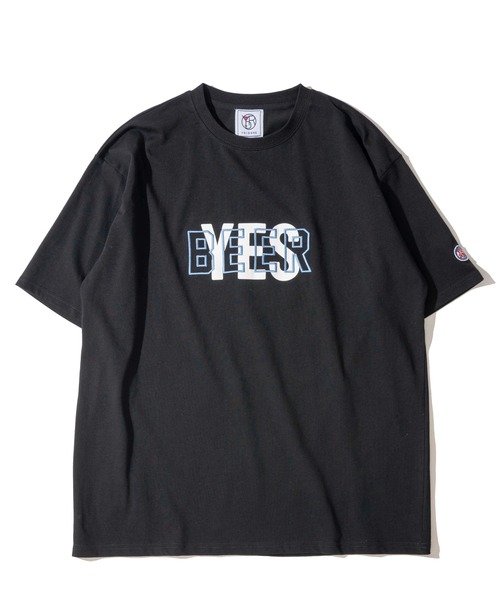ADPOSION(アドポーション)の「【YOIDORE】ザ ビールスキ 刺繍MIX バックプリントTシャツ / グラフィックTシャツ(Tシャツ/カットソー・メンズ・パープル/ホワイト/ブラック・MEDIUM/LARGE/X-LARGE)」の7枚目の写真