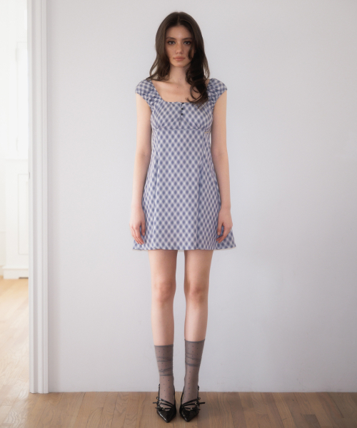 ROSEFRANTZ（ロゼフランツ）の「Puff Sleeve Romantic Mini Dress [Navy]（ワンピース・レディース・ネイビー・MEDIUM/SMALL）」の2枚目の写真