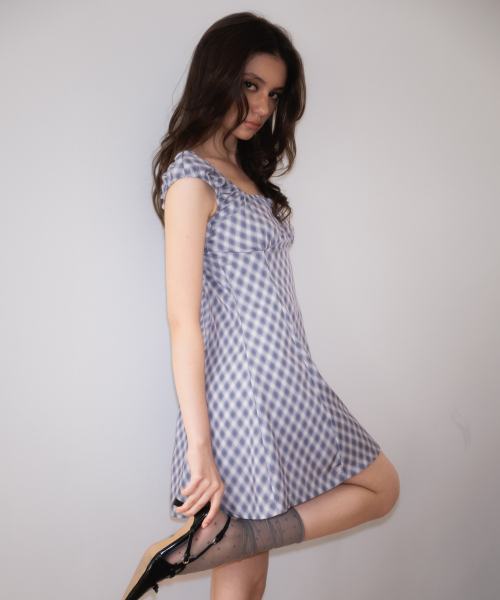 ROSEFRANTZ（ロゼフランツ）の「Puff Sleeve Romantic Mini Dress [Navy]（ワンピース・レディース・ネイビー・MEDIUM/SMALL）」の6枚目の写真