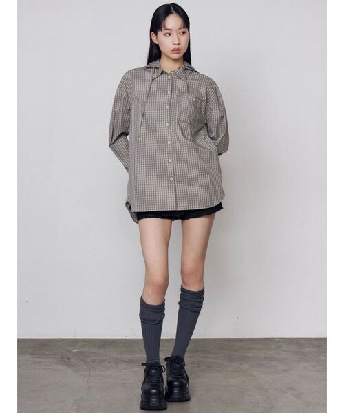 EMODA(エモダ)の「エアバルキーカットオフスニーカー(スニーカー・レディース・ブラック・LARGE/MEDIUM/SMALL)」の3枚目の写真