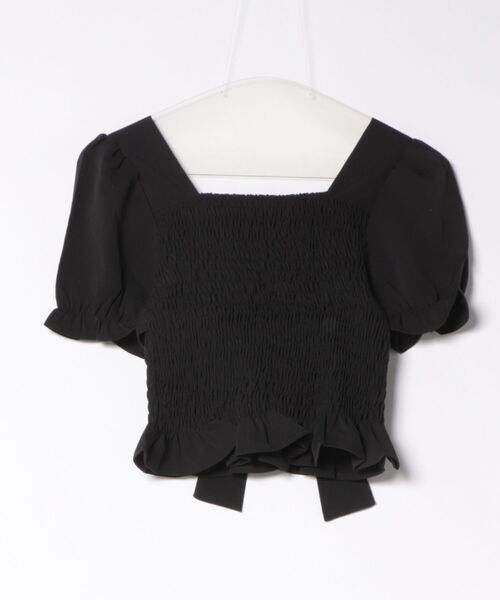 GORGE(ゴージ)の「シャーリングリボンブラウス(シャツ/ブラウス・レディース・アイボリー/サックスブルー・F)」の17枚目の写真