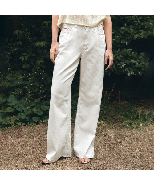 MUSINSA｜ムシンサのその他パンツ（ホワイト/白色系・ワイド・ルーズ