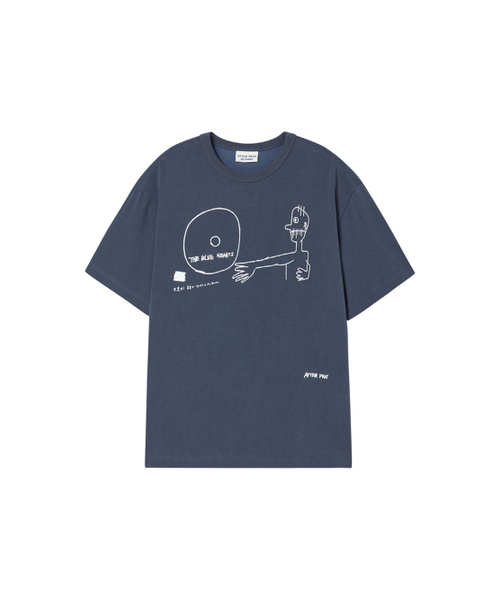AFTERPRAY(アフタープレイ)の「セージアートピグメントTシャツネイビー(Tシャツ/カットソー・レディース・その他・SMALL/MEDIUM/LARGE)」の2枚目の写真