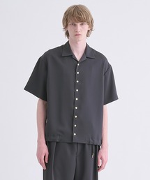 CULLNI（クルニ）の「【CULLNI】Dry Stretch Twill Drawstring Open Coller Short Sleeve Jaket（その他アウター）」