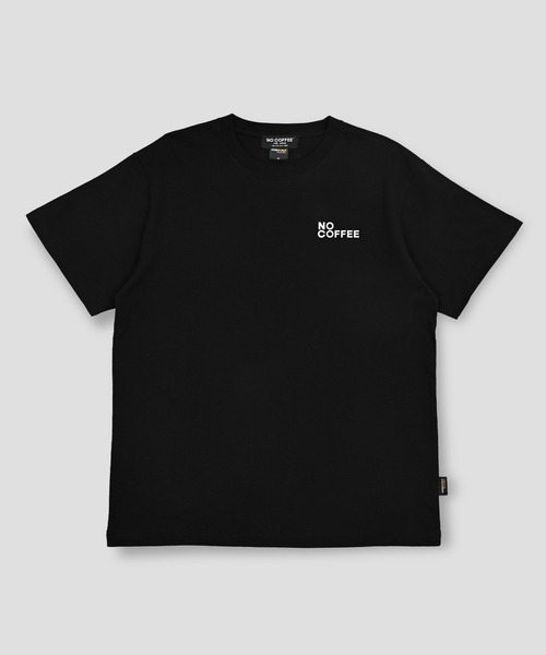 NO COFFEE(ノーコーヒー)の「コーデュラコットン NCロゴ S/S Tee(Tシャツ/カットソー・メンズ・ホワイト/ブラック・LARGE/X-LARGE/MEDIUM)」の2枚目の写真