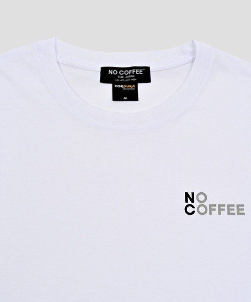 NO COFFEE(ノーコーヒー)の「コーデュラコットン NCロゴ S/S Tee(Tシャツ/カットソー・メンズ・ホワイト/ブラック・LARGE/X-LARGE/MEDIUM)」の8枚目の写真