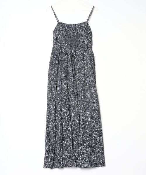 YUGA(ユーガ)の「YUGA_YGMC Korean-style Small floral print camisole dress(ワンピース・レディース・ブラック/グリーン・FREE)」の3枚目の写真