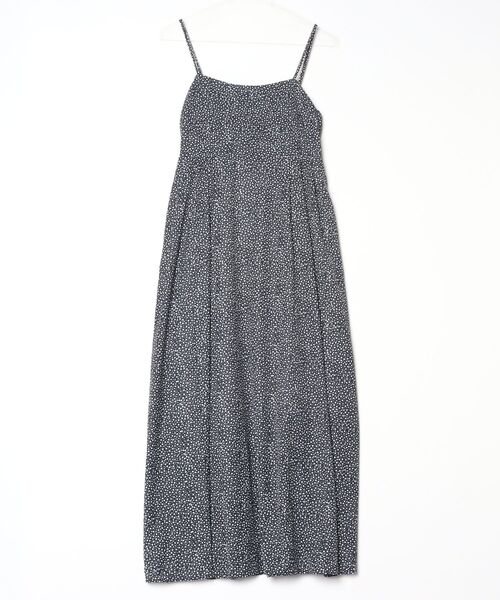 YUGA(ユーガ)の「YUGA_YGMC Korean-style Small floral print camisole dress(ワンピース・レディース・ブラック/グリーン・FREE)」の7枚目の写真