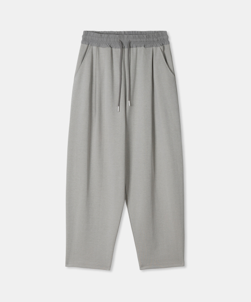THEENDQUESTION(ジエンドクエスチョン)の「Relax tuck pants / GRAY(その他パンツ・レディース・その他・FREE)」の1枚目の写真