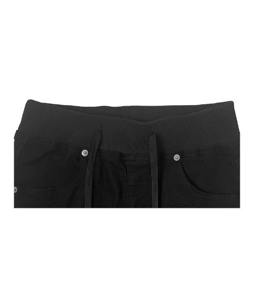 anyonemore(エニワンモア)の「バンディングストラップショートパンツ(その他パンツ・レディース・ブラック・LARGE/MEDIUM/SMALL)」の2枚目の写真