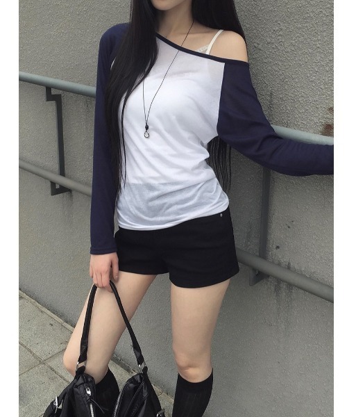 anyonemore(エニワンモア)の「バンディングストラップショートパンツ(その他パンツ・レディース・ブラック・LARGE/MEDIUM/SMALL)」の10枚目の写真