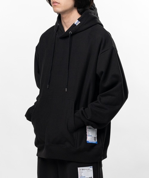 In・stru(men-tal).(インストルメンタル)の「French Terry Hoodie(パーカー・メンズ・ダークグレー/ブラック・44/48/46)」の6枚目の写真