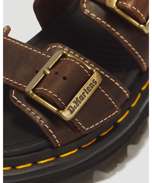 Dr. Martens(ドクターマーチン)の「Dr. Martens/ドクターマーチン ZEBZAG サンダル 43667200(サンダル・メンズ・ブラウン・UK5/UK7/UK8/UK9/UK6/UK4/UK3)」の3枚目の写真