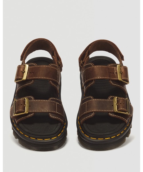 Dr. Martens(ドクターマーチン)の「Dr. Martens/ドクターマーチン ZEBZAG サンダル 43667200(サンダル・メンズ・ブラウン・UK5/UK7/UK8/UK9/UK6/UK4/UK3)」の4枚目の写真