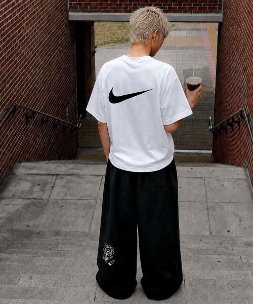 ARTISTWEAR（アーティストウェア）の「[ATW] ライズルーズワイドパンツ（スウェットパンツ・レディース・ブラック/グレー・SMALL/MEDIUM/LARGE/X-LARGE/XX-LARGE）」の7枚目の写真