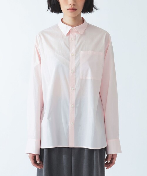 Ray BEAMS(レイビームス)の「ネクタイ セット ビッグシャツ(シャツ/ブラウス・レディース・ピンク/ホワイト・ONE SIZE)」の20枚目の写真