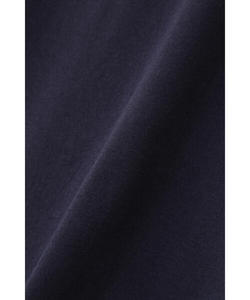YLEVE(イレーヴ)の「Y / ORGANIC COTTON JERSEY MOCK NECK L/S T(Tシャツ/カットソー・メンズ・ネイビー/ホワイト・1/4)」の21枚目の写真