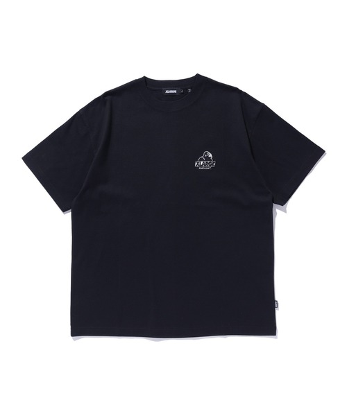 XLARGE(エクストララージ)の「EMBROIDERED SLANTED OG S/S TEE(Tシャツ/カットソー・メンズ・ブラック/ホワイト/アッシュ/パープル・XL/L/M/XXL/S/XS)」の2枚目の写真