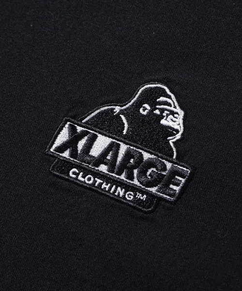 XLARGE(エクストララージ)の「EMBROIDERED SLANTED OG S/S TEE(Tシャツ/カットソー・メンズ・ブラック/ホワイト/アッシュ/パープル・XL/L/M/XXL/S/XS)」の9枚目の写真