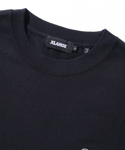 XLARGE(エクストララージ)の「EMBROIDERED SLANTED OG S/S TEE(Tシャツ/カットソー・メンズ・ブラック/ホワイト/アッシュ/パープル・XL/L/M/XXL/S/XS)」の11枚目の写真