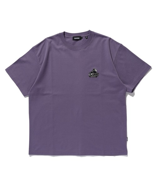 XLARGE(エクストララージ)の「EMBROIDERED SLANTED OG S/S TEE(Tシャツ/カットソー・メンズ・ブラック/ホワイト/アッシュ/パープル・XL/L/M/XXL/S/XS)」の5枚目の写真