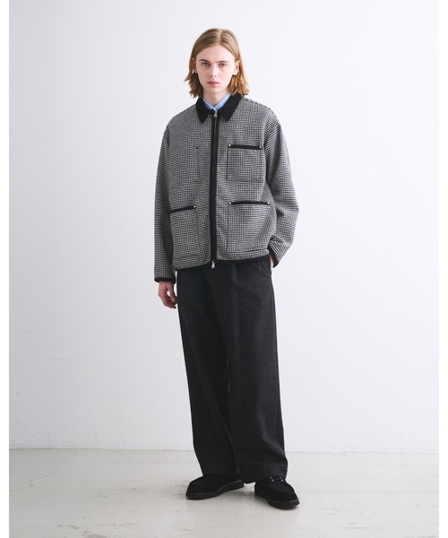 Traditional Weatherwear(トラディショナルウェザーウェア)の「WORK JACKET 002 ZIP(カバーオール・メンズ・ブラック系その他2・36/38)」の2枚目の写真