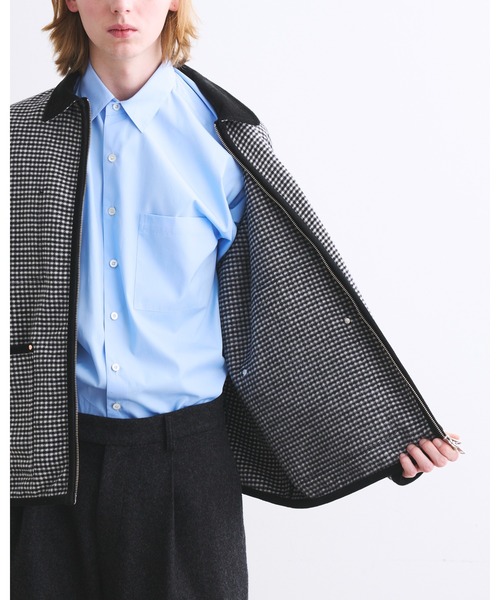 Traditional Weatherwear(トラディショナルウェザーウェア)の「WORK JACKET 002 ZIP(カバーオール・メンズ・ブラック系その他2・36/38)」の6枚目の写真