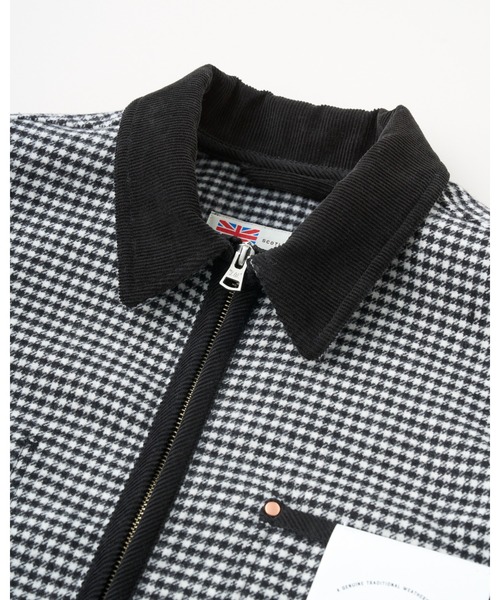 Traditional Weatherwear(トラディショナルウェザーウェア)の「WORK JACKET 002 ZIP(カバーオール・メンズ・ブラック系その他2・36/38)」の8枚目の写真