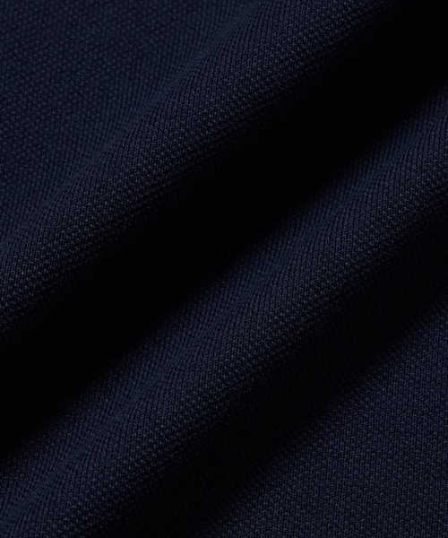 LACOSTE(ラコステ)の「ラインリブスキッパーネック鹿の子ポロドレス / ポロワンピース(ワンピース・レディース・ダークグリーン/ブラウン/ネイビー・34/36/38/40)」の12枚目の写真
