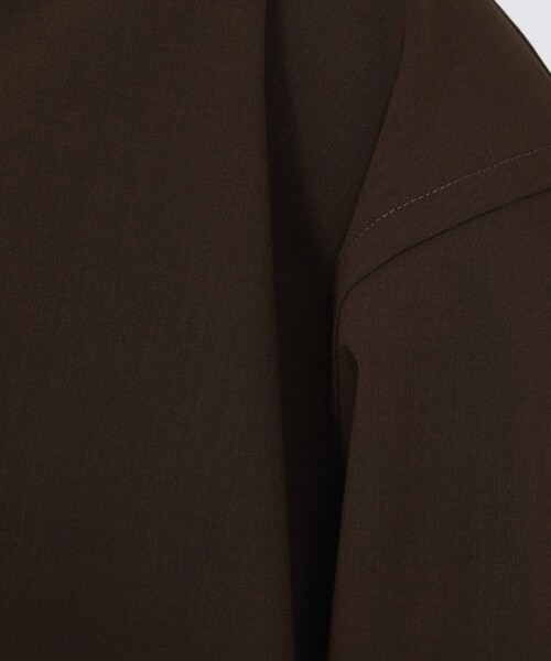 FORTUNA HOMME(フォルトゥナオム)の「【FORTUNA /フォルトゥナ】プルオーバースキッパー長袖シャツ / FHSP-0260(シャツ/ブラウス・メンズ・ブラック/ブラウン・M/L)」の10枚目の写真