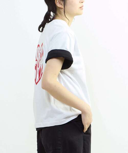 CONVERSE TOKYO(コンバーストウキョウ)の「HEART LOGO BACK PRINT TEE(Tシャツ/カットソー・レディース・ホワイト・FREE)」の5枚目の写真