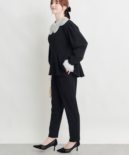 PICCIN(ピッチン)の「Newサイドリボンパンツ(その他パンツ・レディース・ブラック・S/M)」の14枚目の写真