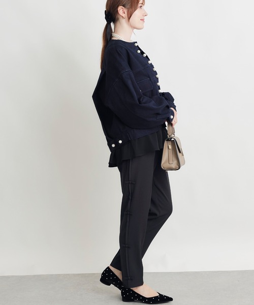 PICCIN(ピッチン)の「Newサイドリボンパンツ(その他パンツ・レディース・ブラック・S/M)」の11枚目の写真