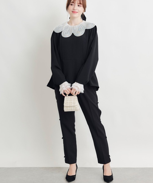PICCIN(ピッチン)の「Newサイドリボンパンツ(その他パンツ・レディース・ブラック・S/M)」の13枚目の写真
