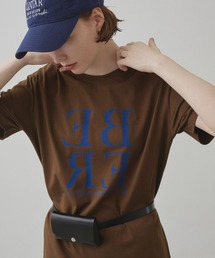 uchi.（ウチ）の「フロッキープリント半袖Tシャツ（Tシャツ/カットソー）」