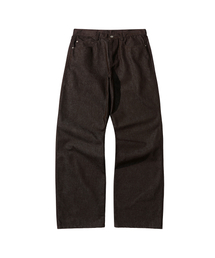 SECONDMONO（セカンドモノローグ）の「3-Stitch Wide CP Denim Pants [CPBROWN]_SEPT025CPBROWN（デニムパンツ）」