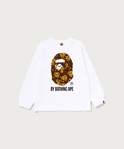 ALL BABY MILO BY BATHING APE LS TEE（Tシャツ/カットソー）｜A