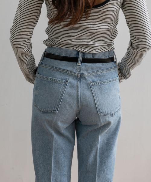 DRIP STUDIO(ドリップスタジオ)の「Eliza(デニムパンツ・レディース・ライトブルー・22/24/23)」の13枚目の写真