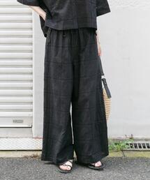 ITEMS URBANRESEARCH | ブロックレースパンツ(その他パンツ)