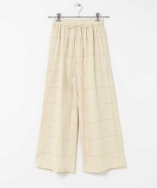 ITEMS URBANRESEARCH(アイテムズ アーバンリサーチ)の「ブロックレースパンツ(その他パンツ・レディース・ブラック/ホワイト系その他・FREE)」の15枚目の写真