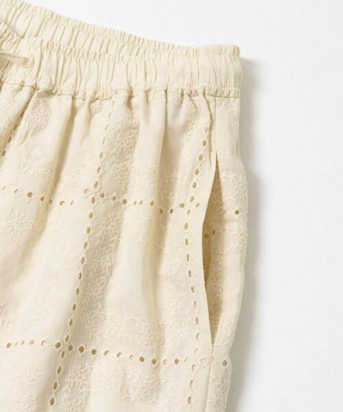 ITEMS URBANRESEARCH(アイテムズ アーバンリサーチ)の「ブロックレースパンツ(その他パンツ・レディース・ブラック/ホワイト系その他・FREE)」の17枚目の写真
