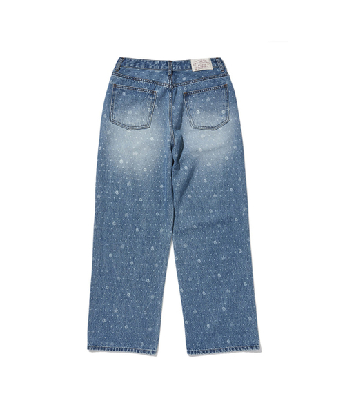 LOTSYOU(ロッツユー)の「lotsyou_WIDE BLUE WSHD DENIM(デニムパンツ・レディース・その他・MEDIUM/SMALL)」の2枚目の写真