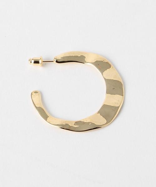 BEAUTY&YOUTH UNITED ARROWS（ビューティーアンドユースユナイテッドアローズ）の「BY DRESS メタルループピアス ◆（ピアス（両耳用）・レディース・ゴールド・FREE）」の3枚目の写真