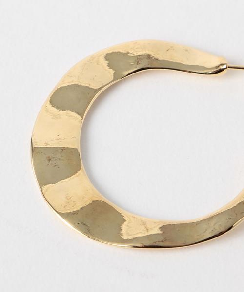 BEAUTY&YOUTH UNITED ARROWS（ビューティーアンドユースユナイテッドアローズ）の「BY DRESS メタルループピアス ◆（ピアス（両耳用）・レディース・ゴールド・FREE）」の4枚目の写真