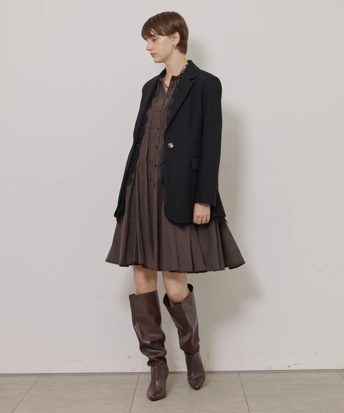 CADUNE(カデュネ)の「レース付きジャケット(その他アウター・レディース・ブラック・36/38)」の15枚目の写真