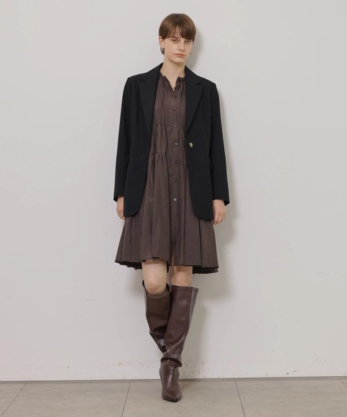 CADUNE(カデュネ)の「レース付きジャケット(その他アウター・レディース・ブラック・36/38)」の16枚目の写真
