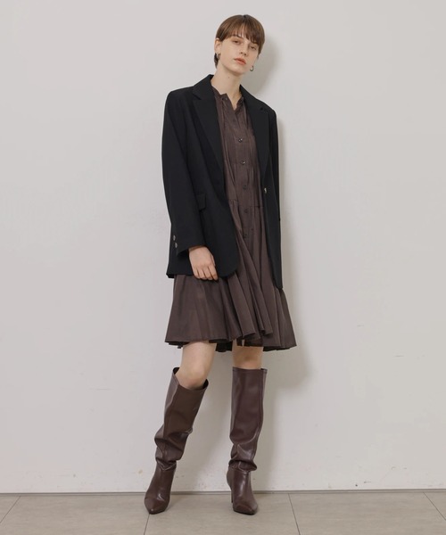 CADUNE(カデュネ)の「レース付きジャケット(その他アウター・レディース・ブラック・36/38)」の17枚目の写真