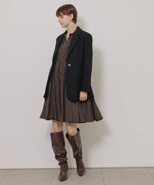 CADUNE(カデュネ)の「レース付きジャケット(その他アウター・レディース・ブラック・36/38)」の19枚目の写真