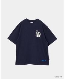 “LA Dodgers” Leaf Logo T-shirt