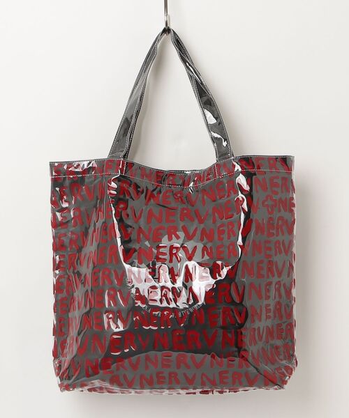 RADIO EVA(ラヂオエヴァ)の「RADIO EVA A339 RADIO EVA × IKUMI KAKIHARA SHOPPING TOTE BAG by nana-nana(トートバッグ・レディース・ブラック×レッド・FREE)」の6枚目の写真